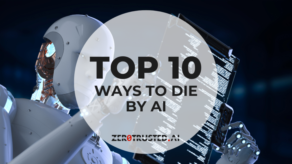 Top 10 Ways to Die by AI: How AI Could Be Fatal